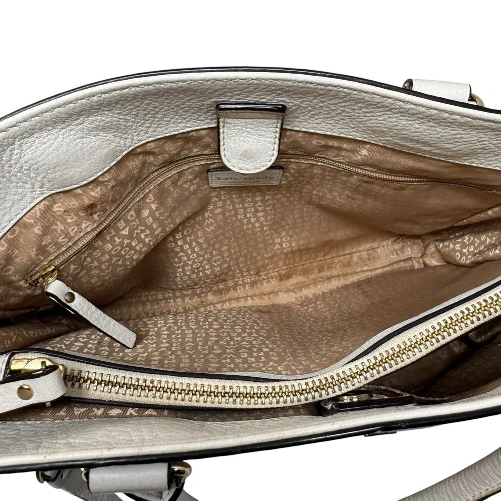 Kate spade perri‎ Lane white cut out bag shouder bag